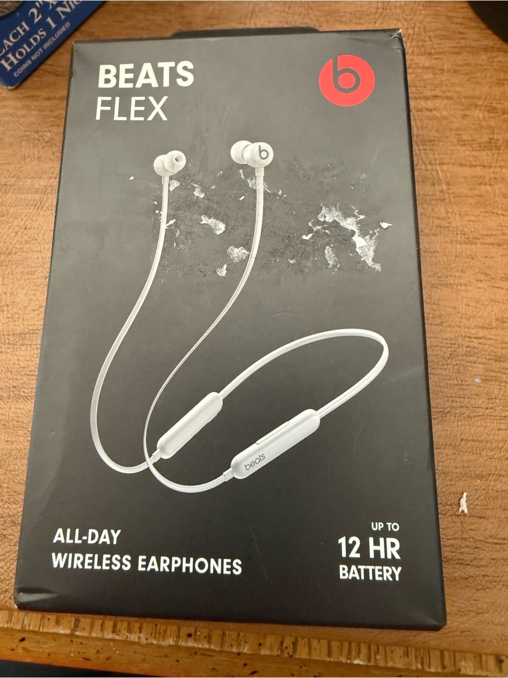 Beats by Dre Flex Wireless Earphones - White and Black Packaging